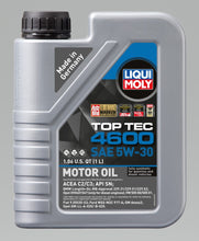 Load image into Gallery viewer, LIQUI MOLY 1L Top Tec 4600 Motor Oil SAE 5W30