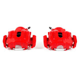 Power Stop 95-99 BMW M3 Front Red Calipers w/Brackets - Pair