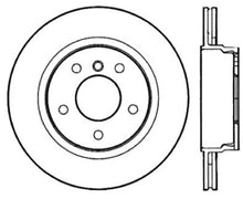 Load image into Gallery viewer, StopTech Power Slot 00 BMW 323 / 01-07 325 / 99-00 328 Series Rear Right Drilled &amp; Slotted Rotor
