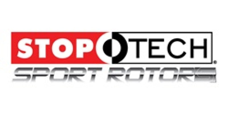 StopTech 12-14 BMW ActiveHybrid5 Sport Drilled Rear Right Rotor