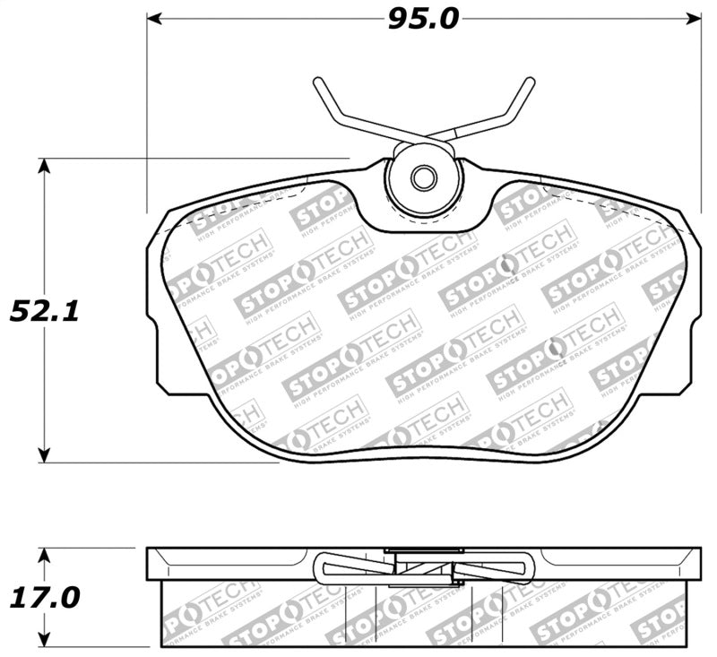 StopTech Performance Brake Pads