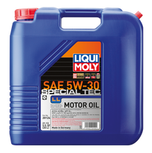 Load image into Gallery viewer, LIQUI MOLY 20L Special Tec LL Motor Oil 5W30