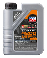 Load image into Gallery viewer, LIQUI MOLY 1L Top Tec 4200 New Generation Motor Oil SAE 5W30
