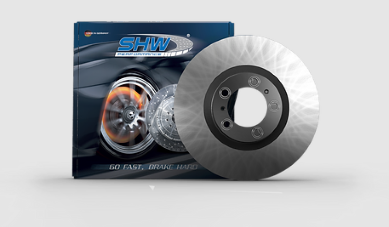 SHW 04-07 BMW 525i 3.0L Front Smooth Monobloc Brake Rotor (34116864906)