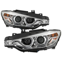 Load image into Gallery viewer, Spyder Signature BMW F30 3 Series 12-14 4DR Projector Headlights - Chrome (PRO-YD-BMWF3012-AFSHID-C)