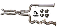 Load image into Gallery viewer, Active Autowerke G80/G82 M3/M4 Signature Equal Length mid-pipe (US Patent 11248511, patent pending in UK and EU) with G-brace and $90 fixed price shipping in lower 48 states