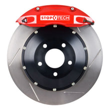 Load image into Gallery viewer, StopTech BBK 07-09 BMW 335i/335d Rear 345x28 Slotted 2pc Rotors ST-40 Red Calipers