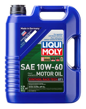 Load image into Gallery viewer, LIQUI MOLY 5L Synthoil Race Tech GT1 Motor Oil SAE 10W60