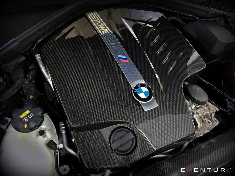 Eventuri BMW F87 M2 - Black Carbon Engine Cover