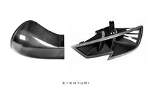Load image into Gallery viewer, Eventuri Audi RS3 Carbon Headlamp Race Ducts for Stage 3 Intake