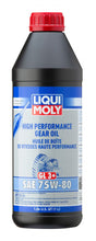 Load image into Gallery viewer, LIQUI MOLY 1L High Performance Gear Oil (GL3+) SAE 75W80