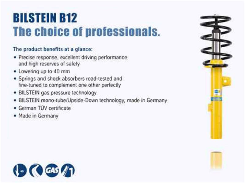 Bilstein B12 12-15 BMW 335i Front and Rear Suspension Kit
