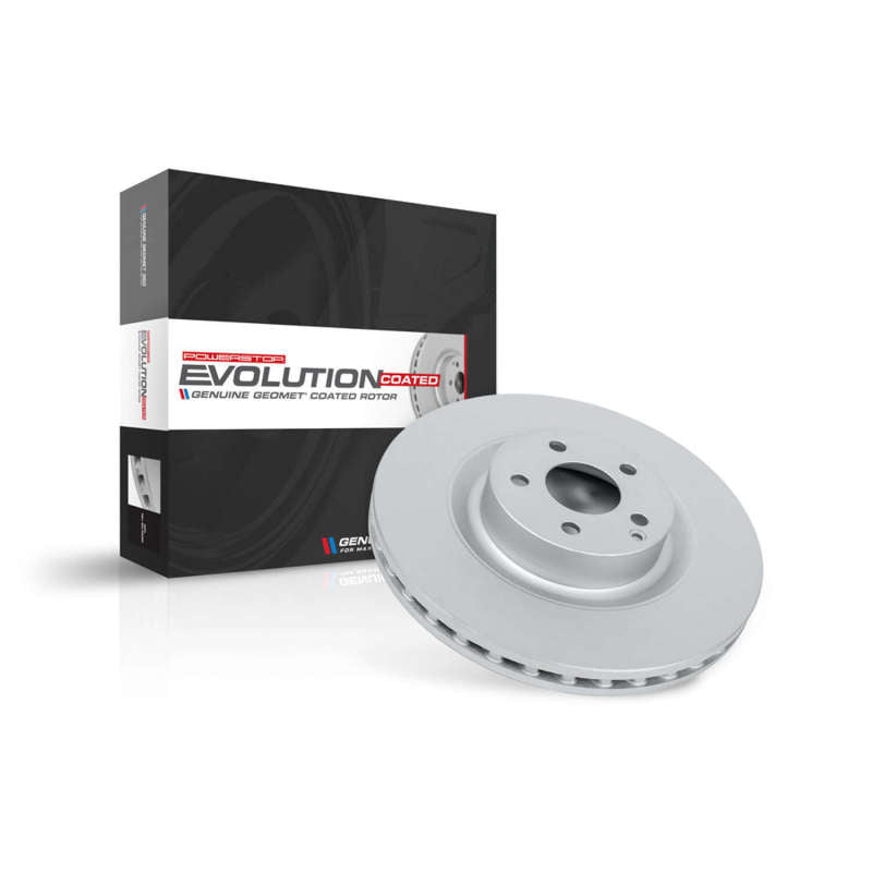 Power Stop 08-13 BMW 128i Front Evolution High Carbon Geomet Coated Rotor