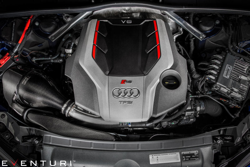 Eventuri Audi B9 RS5/RS4 - Black Carbon Intake w/ Secondary Duct