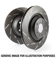 Load image into Gallery viewer, EBC 96-01 BMW 740i 4.4 (E38) USR Slotted Rear Rotors