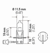 Load image into Gallery viewer, Hella Bulb H3 12V 55W Pk22S T325 Sb