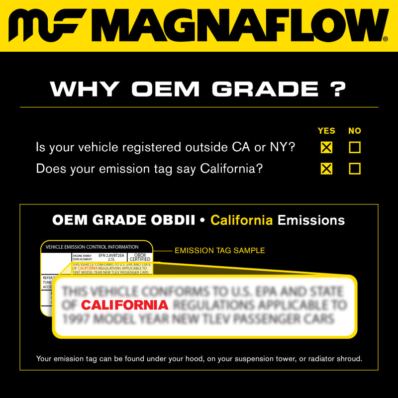 MagnaFlow Conv DF BMW 04-05 330XI 3.0L / 04-06 X3 2.5L/3.0L