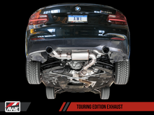 Load image into Gallery viewer, AWE Tuning BMW F22 M235i / M240i Touring Edition Axle-Back Exhaust - Chrome Silver Tips (102mm)