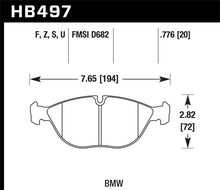 Load image into Gallery viewer, Hawk 04-06 Audi TT Quattro / 04-05 VW Golf R32 Perf Ceramic Street Front Brake Pads