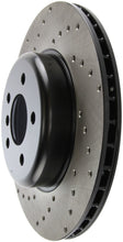 Load image into Gallery viewer, StopTech 11-13 BMW 550i Rear Right Drilled Sport Brake Rotor