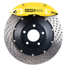 Load image into Gallery viewer, StopTech 07-10 BMW 335 Series BBK Rear Yellow ST-40 Calipers Drilled 345x28 Rotors