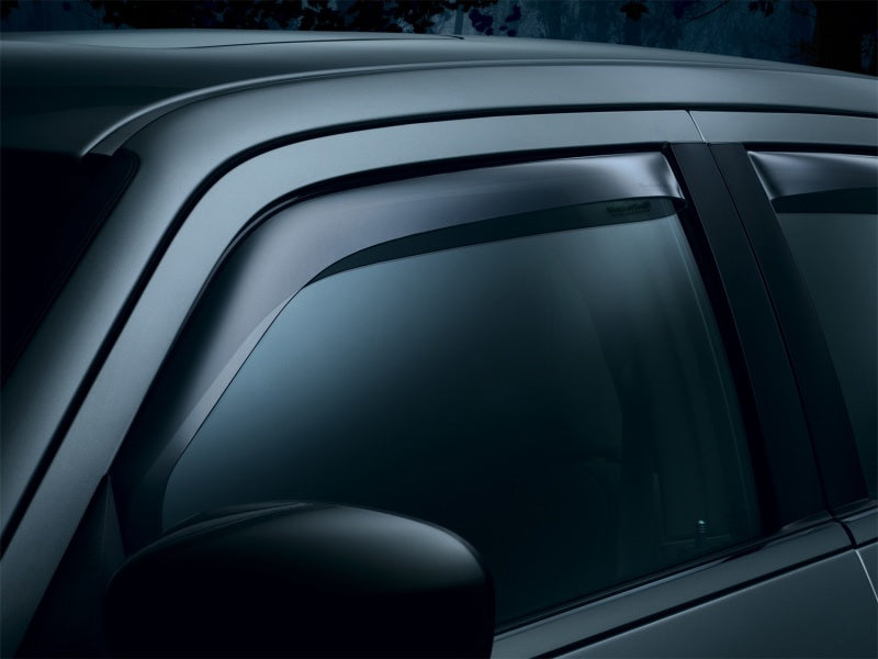 WeatherTech 15+ BMW X4 Front Side Window Deflectors - Dark Smoke