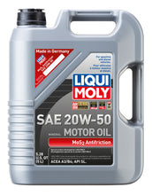 Load image into Gallery viewer, LIQUI MOLY 5L MoS2 Anti-Friction Motor Oil 20W50