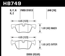 Load image into Gallery viewer, Hawk 13-14 BMW 328i/328i xDrive / 2014 428i/428i xDrive PC Rear Brake Pads