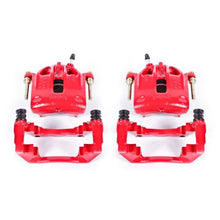 Load image into Gallery viewer, Power Stop 1991 BMW 318i Front Red Calipers w/Brackets - Pair