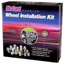 Load image into Gallery viewer, McGard 5 Lug Hex Install Kit w/Locks (Cone Seat Bolt) M12X1.5 / 17mm Hex / 25.5mm Shank L. - Chrome