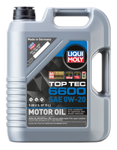 Load image into Gallery viewer, LIQUI MOLY 5L Top Tec 6600 Motor Oil 0W20