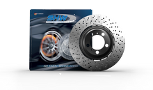 Load image into Gallery viewer, SHW 98-03 BMW M5 4.9L Right Front Drilled Lightweight Brake Rotor (European Model) (34112227736)