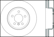 Load image into Gallery viewer, StopTech 2011-2013 BMW 535i / 2012-2016 BMW 640i Slotted &amp; Drilled Front Right Brake Rotor