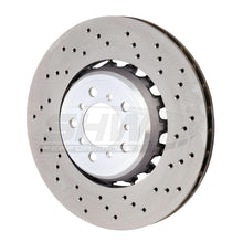 Load image into Gallery viewer, SHW 15-18 BMW M3 3.0L Right Front Cross-Drilled Lightweight Brake Rotor (34112284810)