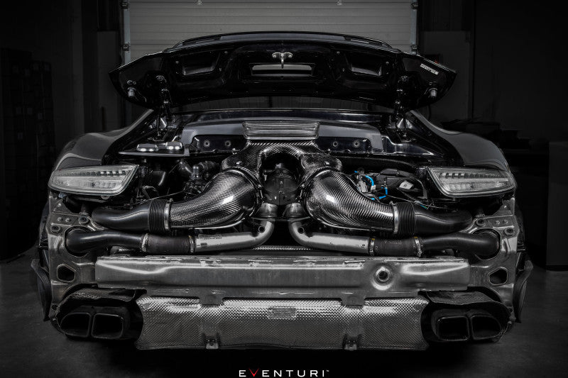 Eventuri Porsche 991.1/991.2 Turbo - Black Carbon Intake