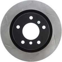 Load image into Gallery viewer, StopTech Power Slot 06 BMW 325 Series/07-09 328 Series Rear Left Slotted Rotor