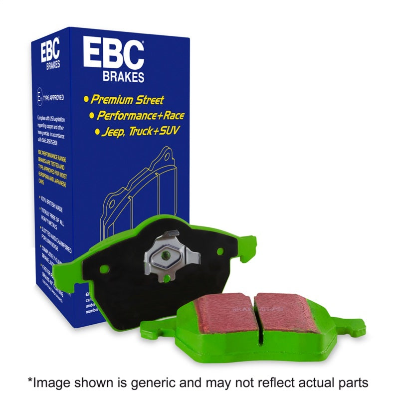 EBC 12+ Hyundai Azera 3.3 Greenstuff Front Brake Pads