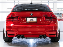 Load image into Gallery viewer, AWE Tuning BMW F8X M3/M4 Track Edition Catback Exhaust - Diamond Black Tips
