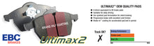 Load image into Gallery viewer, EBC 92-95 BMW M3 3.0 (E36) Ultimax2 Front Brake Pads