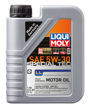 Load image into Gallery viewer, LIQUI MOLY 1L Special Tec LL Motor Oil SAE 5W30