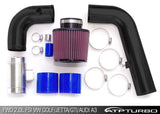 ATP VW Golf/GTI/Jetta / Audi A3 2.0T FSI Turbo 3.0in Modular Intake Kit w/ Blue Silicone Connectors