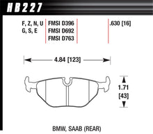 Load image into Gallery viewer, Hawk 92-95 BMW 325iS DTC-60 Race Rear Brake Pads