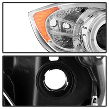 Load image into Gallery viewer, Spyder BMW E90 3-Series 06-08 Projector LED Halo Amber Reflctr Rplc Bulb Chrm PRO-YD-BMWE9005-AM-C